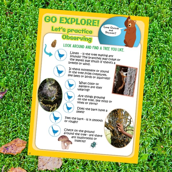 Young Explorers Nature Journal: Observing Activities for Exploring Nature Outdoors - Image 3